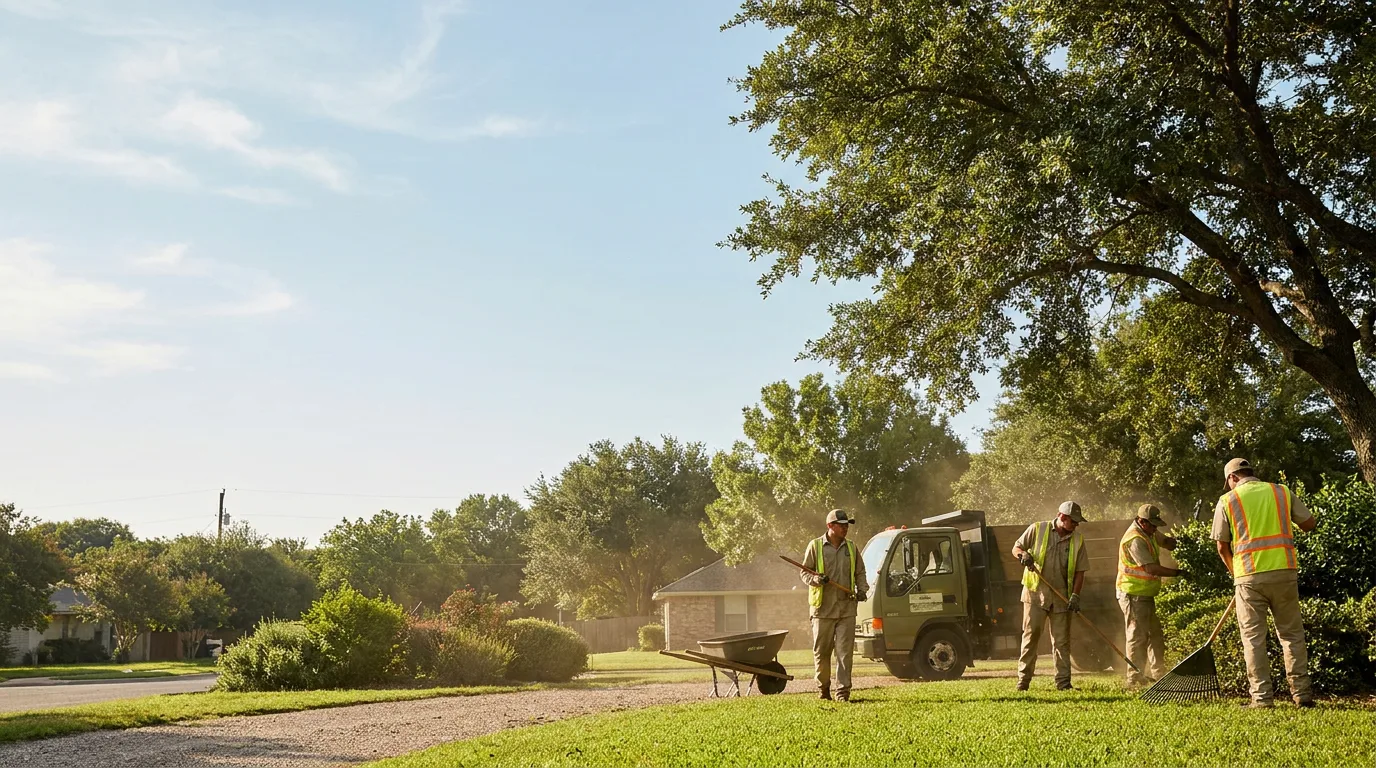 Landscaping in Bruceville, TX near me